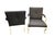 Early 20th Century Large Georgian Style Library Armchairs a Pair For Sale - Image 5 of 7