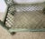 Vintage Rolling Bar Cart Green Basketweave For Sale In Orlando - Image 6 of 12