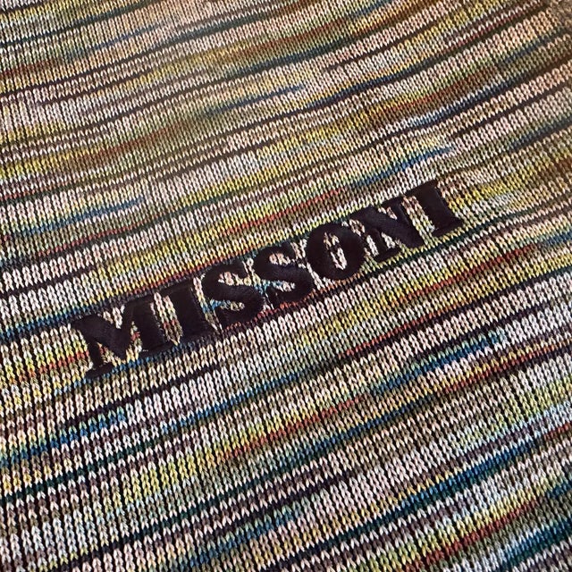 A 1990s Iconic Multicolored Tones Bowling Duffel Bag by Missoni For Sale - Image 16 of 17