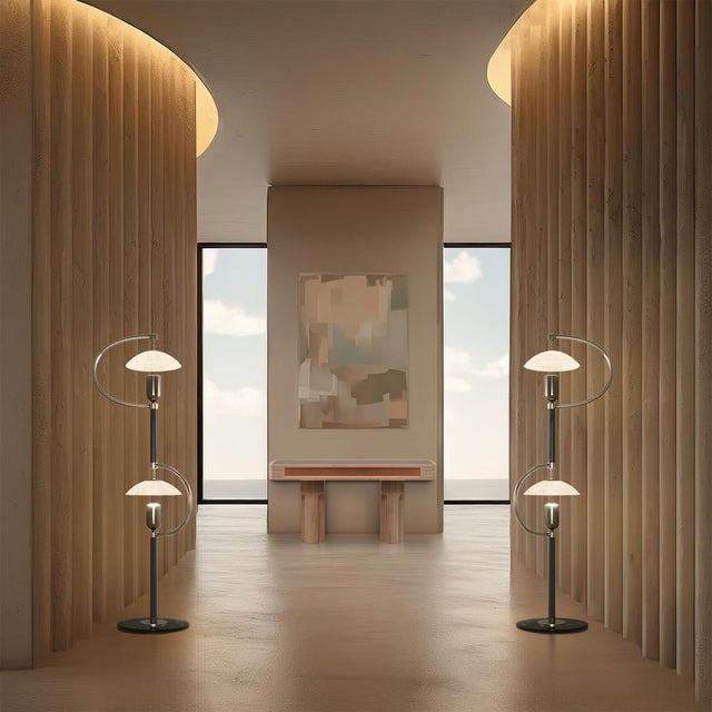 Not Yet Made - Made To Order Sofo Floor Lamp by Creativemary For Sale - Image 5 of 10