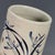 Blue & White Crackle Glaze Porcelain Brush Pot With Orchid Motif For Sale - Image 9 of 9