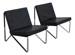 Set of Easy Chairs by Hartmut Lohmeyer for Mauser Works Waldeck, 1957