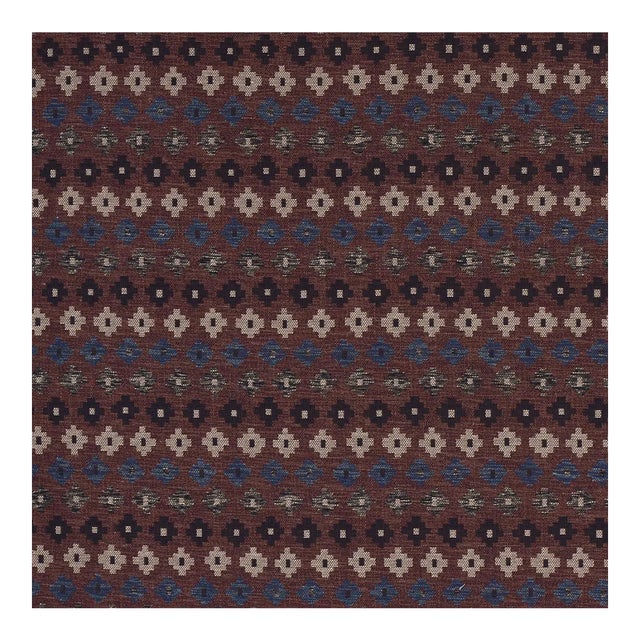 Schumacher Ayumi Performance Fabric in Russet For Sale