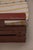 Brutalist Burgundy 3-Seater Sofa with Striped Upholstery, 1970s For Sale - Image 6 of 18