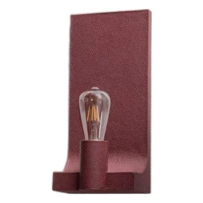 Contemporary Tekna Walcott Wall Light With Bordeaux Finish For Sale