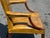Very Fine 19th C. Georgian Style Leather Arm Chair in Ochre / Mustard / Green For Sale - Image 10 of 18