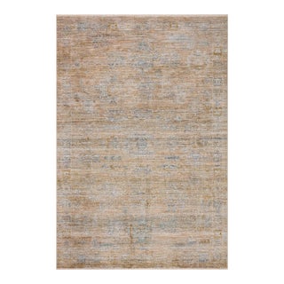 Jean Stoffer x Loloi Katherine Copper / Steel 5'-3" x 7'-9" Area Rug For Sale