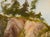 Trees at the Top of the Big Sur Coastal Bluffs Landscape - Oil on Artists Board by Kenneth Lucas For Sale - Image 4 of 7