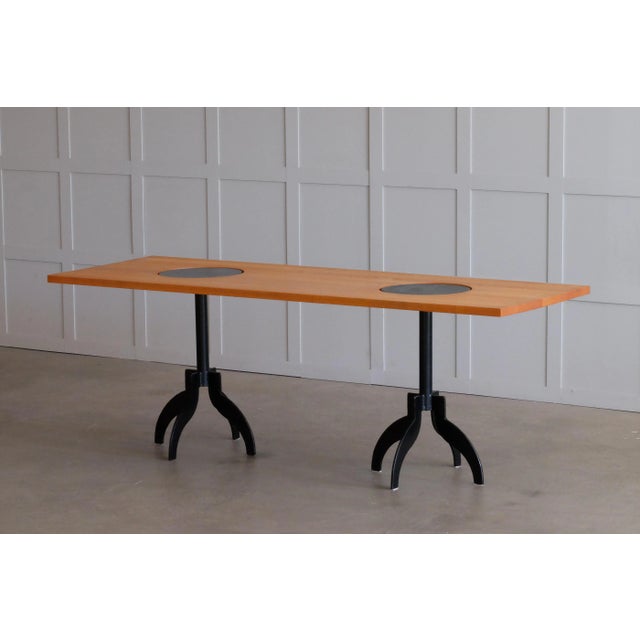 Table 'Triptyk' designed by Jonas Bohlin, produced by Källemo, Sweden, 1989. This piece is attributed to the mentioned...