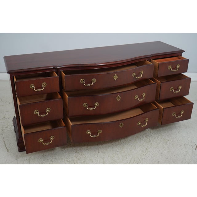 Chippendale Baker Mahogany Chippendale Style Dresser For Sale - Image 3 of 18