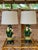 Sculptural Parrot Table Lamps With New Linen Shades - a Pair For Sale - Image 11 of 12