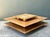 Vintage Stacked Rattan Coffee Table For Sale - Image 4 of 12