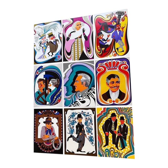 1968 Elaine Havelock Posters Printed by Royal Screen Craft Inc Set of