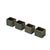 This set of four rectangular-profile bracket feet showcases the intricate artistry of traditional Chinese cloisonné...