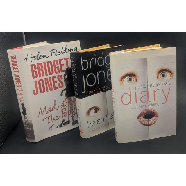 Harry N. Abrams First Editions of Helen Fielding's Bridget Jones Novels, Set of 3 For Sale - Image 4 of 9