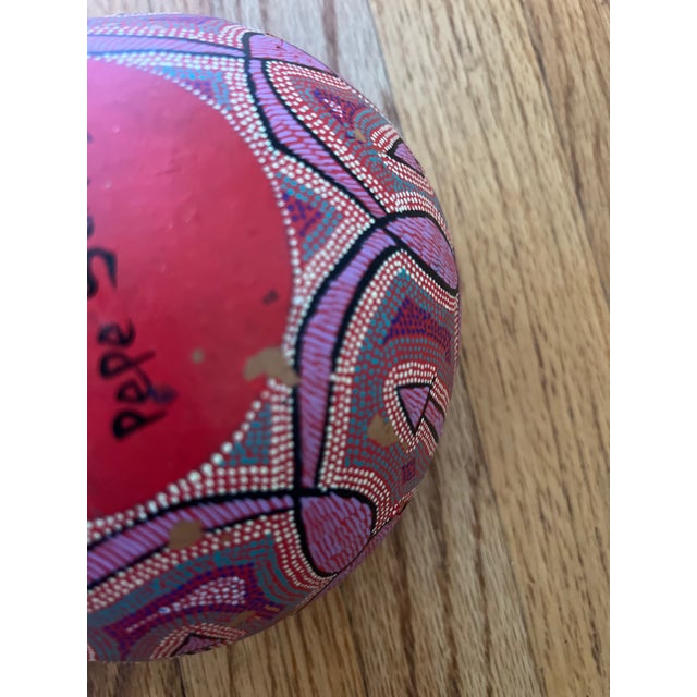Paint Vintage Hand Made Pepe Santiago Decorative Bowl For Sale - Image 7 of 7