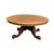 Vintage Estate Burl Walnut Wood Large Oval Low Coffee Table For Sale - Image 4 of 15