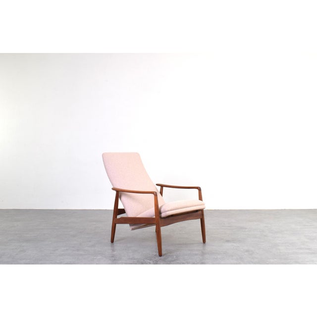 Mid-Century Modern Mid-Century Danish Teak Lounge Chair by Søren Ladefoged for Sl Møbler, 1960s For Sale - Image 3 of 16