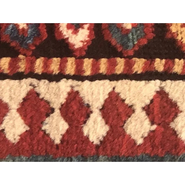 19th-Century Red Rug with Multiple Borders, 1870s For Sale - Image 12 of 18