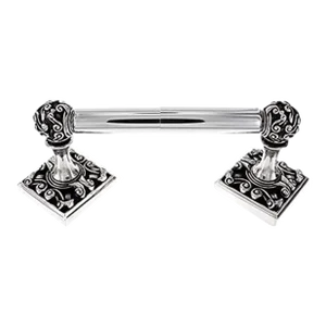 Contemporary Vicenza Pewter Paper Holder - Antique Silver Finish
