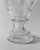 Glass Vintage Sculptural Pressed Clear Glass Decanter with Patterned Texture and Stopper, Italy, 1960s For Sale - Image 7 of 11
