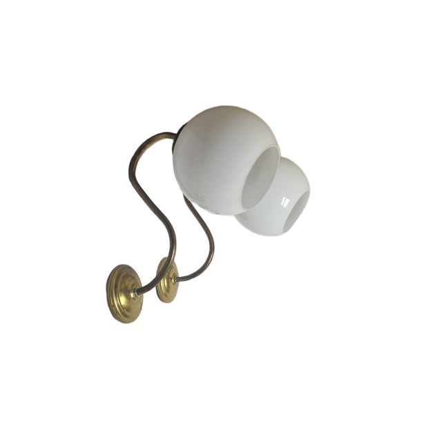 Art Deco Sconces, Poland, 1950s, Set of 2 For Sale - Image 12 of 12