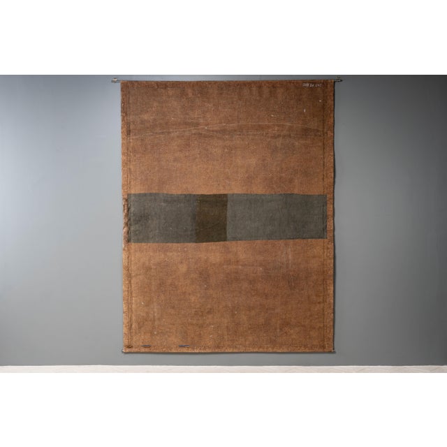 Large French Abstract Expressionist Wall Hanging For Sale - Image 14 of 16