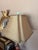Neo Classical Brass Table Lamp With Lucite Base For Sale - Image 6 of 6