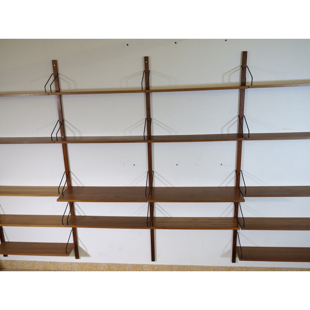 Mid-Century Modern Mid-Century Royal Teak Shelving System by Poul Cadovius, 1960s For Sale - Image 3 of 12