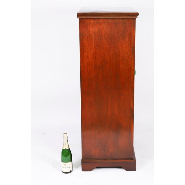 Antique Edwardian Wellington Chest by J Shoolbred, 1900 For Sale - Image 11 of 17