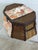 Rattan Basket With Shells For Sale - Image 4 of 7