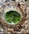 Coffee Monumental Coastal Oyster Shell Round Mirror For Sale - Image 8 of 9