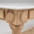 Mid 20th Century France Tan Wood Console Table For Sale - Image 9 of 11