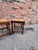Wood Antique English Rush Seat Stools For Sale - Image 7 of 9
