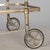 Mid Century French Brass Bar Cart For Sale - Image 12 of 12