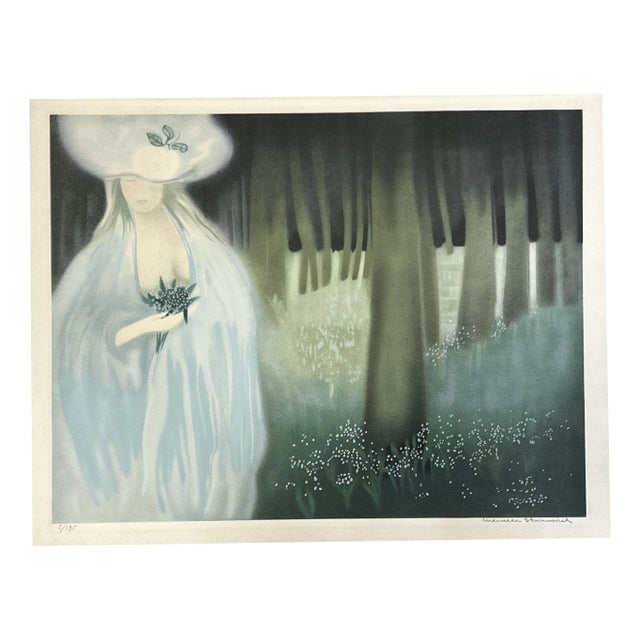 Marcelle Stoianovich, Composition, Lithograph, 1983 For Sale