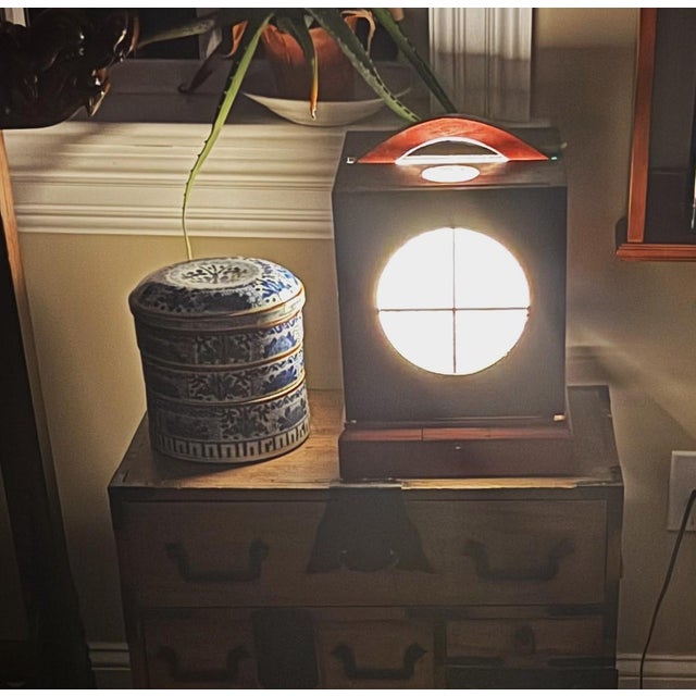 1920s Japanese Shoji Candleholder Lantern For Sale In New York - Image 6 of 7