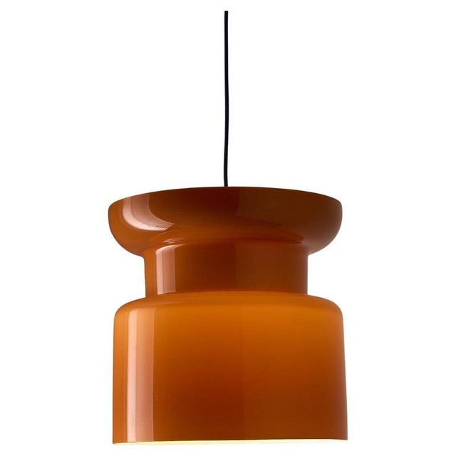 Pendant in Caramel Acrylic attributed to Filippo Mariucci for Guzzini, 1960s For Sale - Image 9 of 9