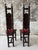 Vintage Spanish Revival Prayer Chairs With Red Velvet Upholstery – Pair For Sale - Image 4 of 18
