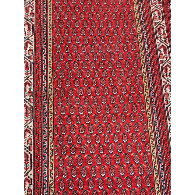 Malayer Runner Rug, 1890s For Sale - Image 3 of 18
