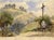 An original 1837 watercolour painting, Apollonia Griffith, Procession for the Confirmation of Saint Ceny, France.This...