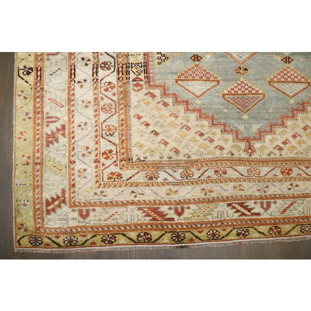 Abstract Antique Persian Afshar Rug - 5' x 7'5" For Sale - Image 3 of 8