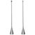 Silver 1980s Pascal Mourgue for Ligne-Roset Cast Aluminum Floor Lamps - a Pair For Sale - Image 8 of 8