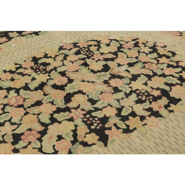 1920s Antique American Hooked Wool Rug by Rug & Kilim, 1920- 1929 For Sale - Image 5 of 9