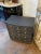 Traditional 19th Century Swedish Empire Style Painted Black Chest For Sale - Image 3 of 10