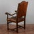 Brown Antique Baroque Chair, 1800s For Sale - Image 8 of 9