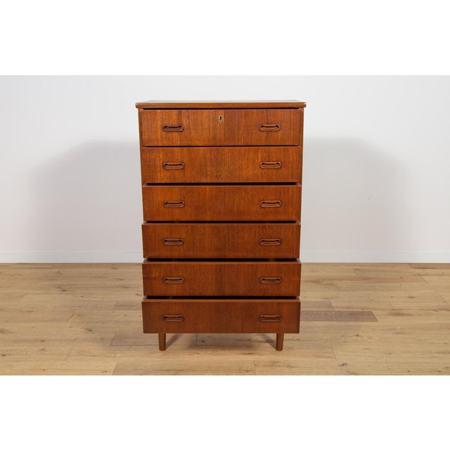 Wood Mid-Century Teak Dresser, Denmark, 1960s For Sale - Image 7 of 14