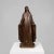 Large Holy Maria Statue in Bronze Painted Plaster, Belgium, 1930s For Sale - Image 12 of 12