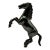 Vintage Cast Metal Rearing Horse Figurine For Sale