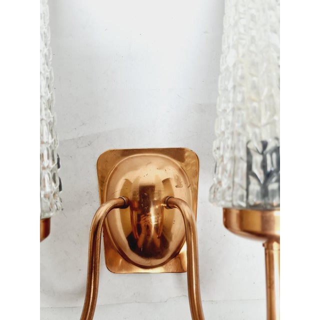 1970s 2-Armed Wall Lamp from Elmet Zabrze, Poland, 1970s For Sale - Image 5 of 15